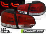 VW GOLF 6 10.08-12 RED WHITE LED BAR Tuning-Tec Hátsó Lámpa