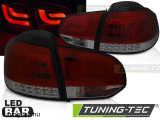 VW GOLF 6 10.08-12 RED SMOKE LED BAR Tuning-Tec Hátsó Lámpa