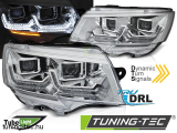  VW T6.1 20- CHROME TUBE LIGHT LED SEQ DRL Tuning-Tec Fényszóró