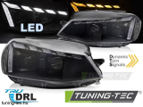 VW GOLF 7 17-19 BLACK FULL LED DRL Tuning-Tec Fényszóró