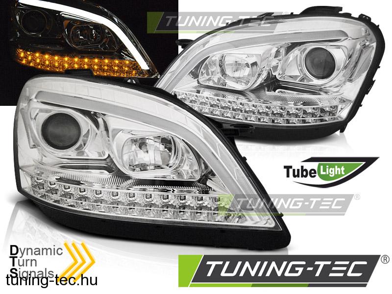 MERCEDES W164 ML M-KLASA 05-07 CHROME LED  Tuning-Tec Fényszóró